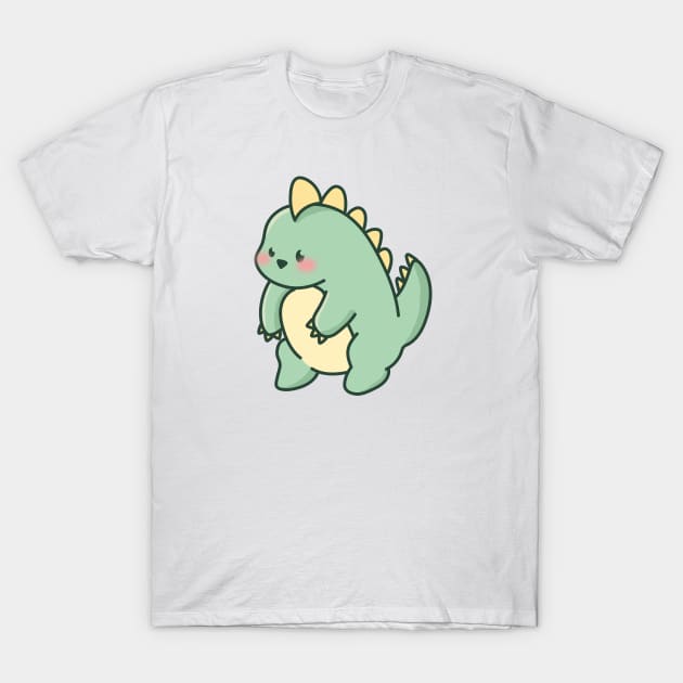 Cute Dino T-Shirt by NumbleRay